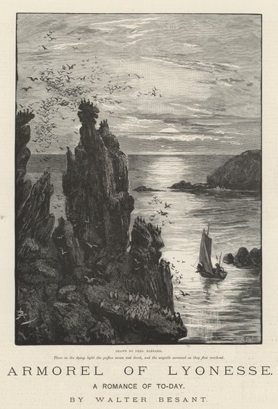 Armorel de Lyonesse, un romance de hoy, por Walter Besant de Frederick Barnard